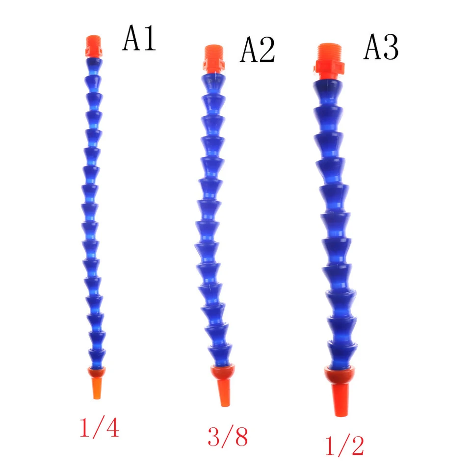 Produktbild von Flexibler Kühlschlauch 30 Cm – 3/8" (A2) Aus Kunststoff, Marinblau/orange, Verstellbar, Für Kondensatoren & Drehmaschinen
