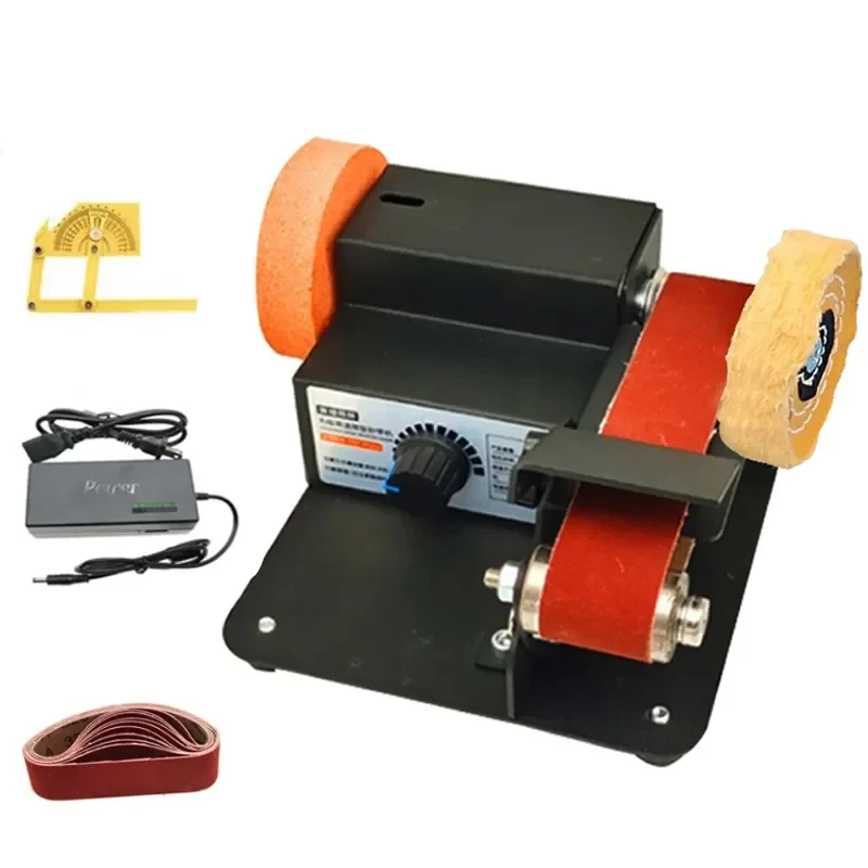 

Multi Functional Household Electric DIY Desktop Sanding Belt Machine Angle Grinder Polishing Electric Tool