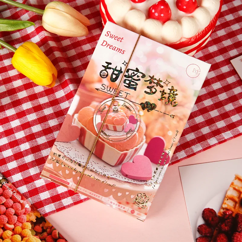 

30 шт., набор открыток серии Sweet Dreams-милый десертный торт, художественные поздравительные открытки для сообщений, подарочная карта для письма