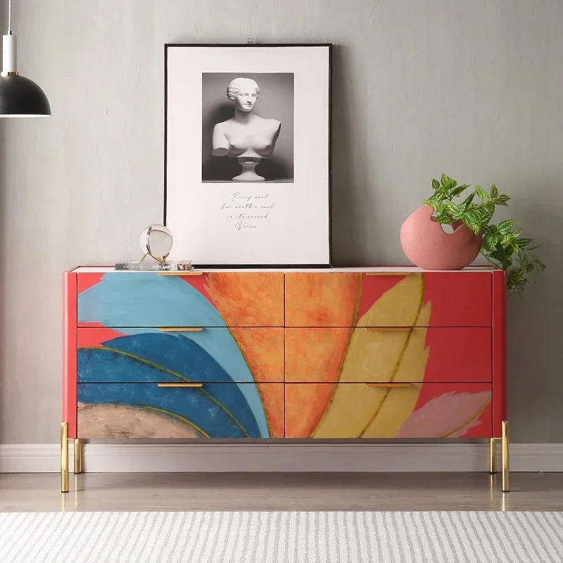 Drawers Living Room Cabinets Luxury Women Cupboard Accent French Modern Cabinet Utility Nordic Woonkamerkasten Furniture