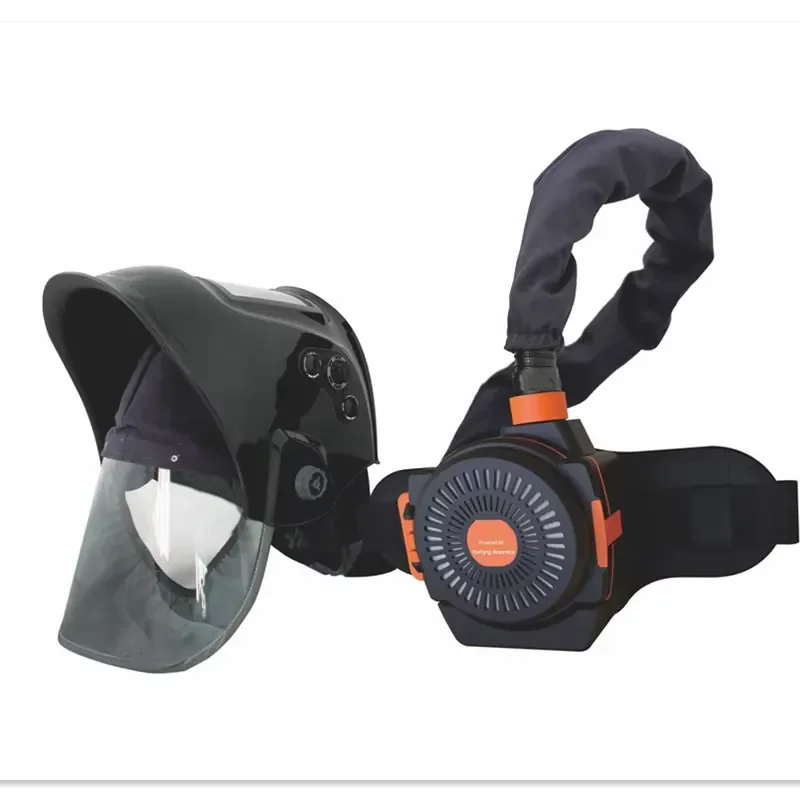 Best Selling Welder Protect Auto-darkening Welding Helmet With P3 Air Filter Three Layers Filter and Air hood Respirator PAPR