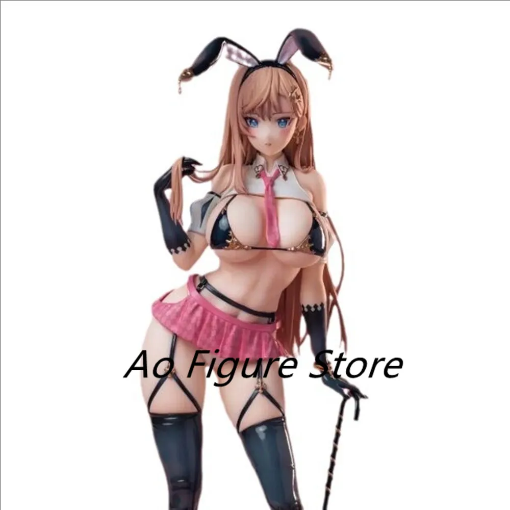 29CM Native Pink Cat Mataro Gal Bunny Girl Anime Figure PVC Action Figure Statue Collection Desktop Model Adult Toy Doll Gifts