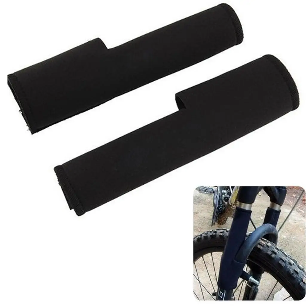 

2X 2Pcs Durable Mountain Bike Wrap Cover Front Fork