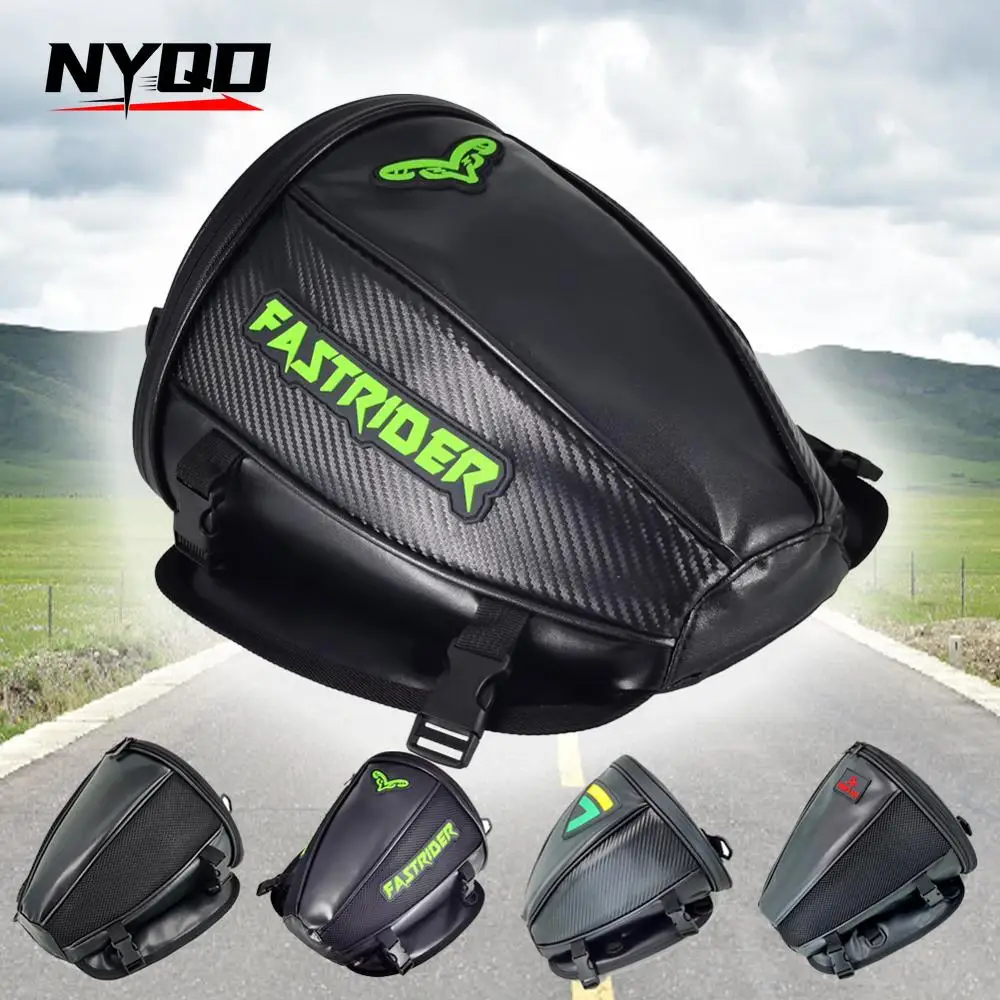

Waterproof Saddle Bag Motorcycle Knight Tail Bag Motorcycle Tank Bag Carrier Back Seat Package Travelling Handbag