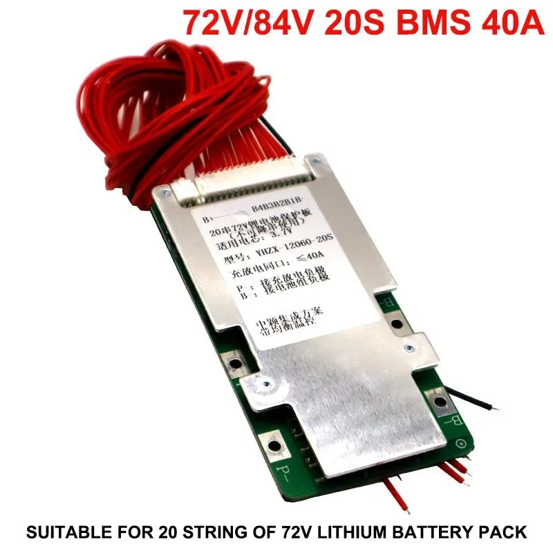 60v 48v 36 24v 14.8v 12v 7.4v 3.7v 72v diy 18650 21700 bateria de lítio equilíbrio ic placa de proteção bms 20s 16s 13s 10s 7s pwb
