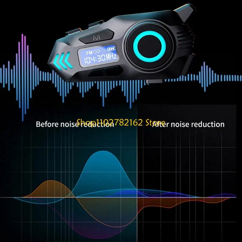 547B Cycling Helmet Wireless Headset Twin Ear Surround Sound 40mm Extended Usage Time