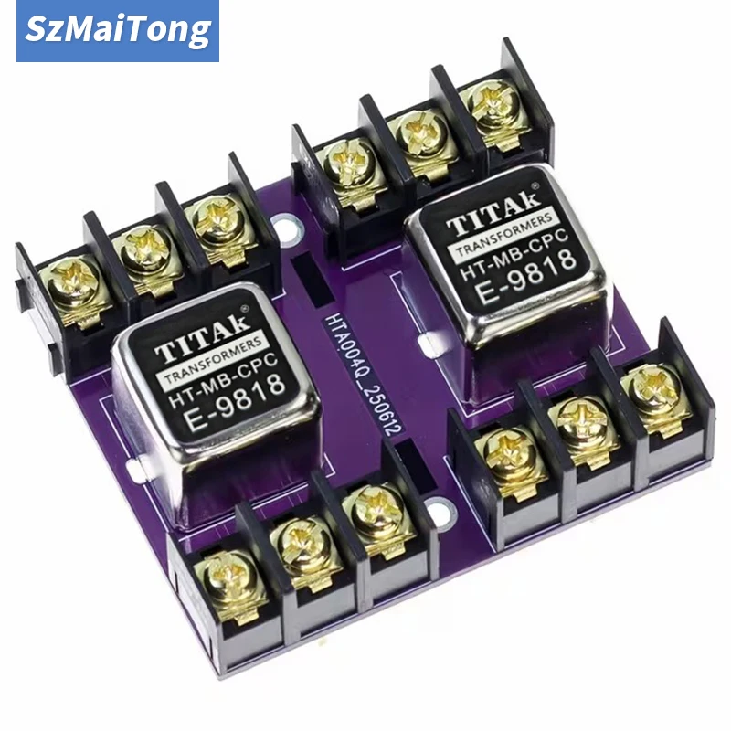 Balanced Unbalanced Audio Isolator Permalloy Isolation Transformer 600:600 20Hz-20KHz