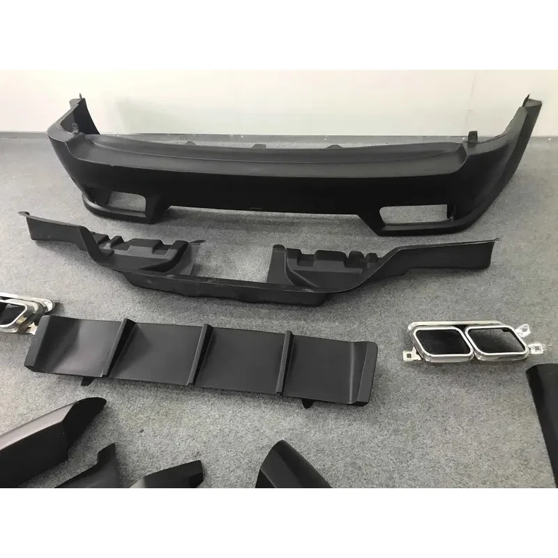 

LM Style Fiberglass Front Bumper Side Skirt Fender Flares Wide Body Kit for Range Rover Administration
