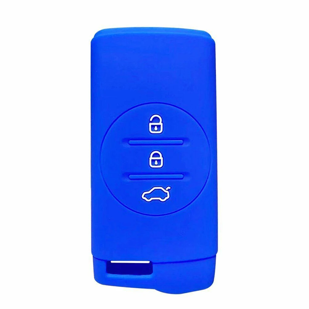 For Chery Tiggo 1x Car Key Cover No Fade Black Blue Car Key Bag Looks Cool No Distortion Silicone High Quality