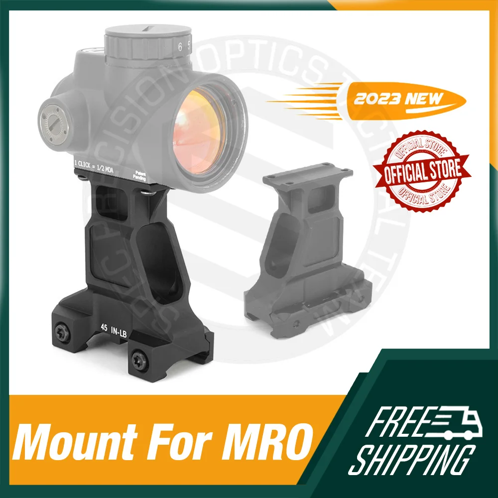 

Tactical 2.91“ Hydra Mount For M R O Red Dot Sight Hunting 6061-T6 Aluminum airsoft hydra saddle bipod