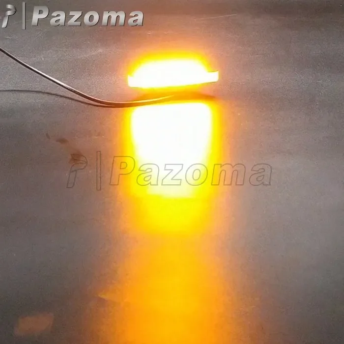 Motorcycle Front Mirror Block Off LED Turn Signal Light and Rear Tidy LED Tail Light Fender Eliminator for S1000RR 2020 2021