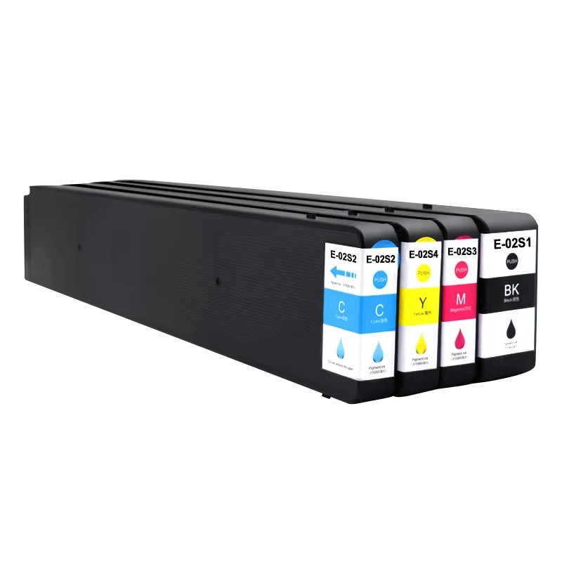 C13T02S100 T02S T02S1 T02S2 T02S3 T02S4 Inkjet Ink Cartridge Compatible for Epson WorKForce WF-C20750a WF-C20750c WF-C20750 D4TW