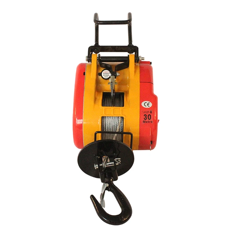 Portable Wire Rope Electric Hoist 500kg Hoist Household Electric Hoist Wholesale