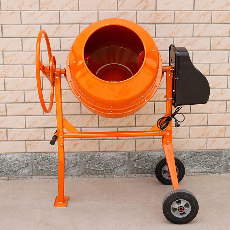 70L Small Horizontal Vertical Electric Concrete Mortar Cement Feed Mixer Drum Type Electric Mixer