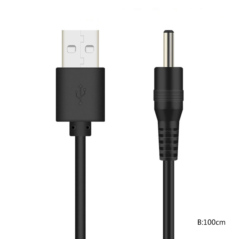 USB to 3.5 มม.สายเคเบิล 5V อะแดปเตอร์ชาร์จไฟสำหรับ HUB USB พัดลม