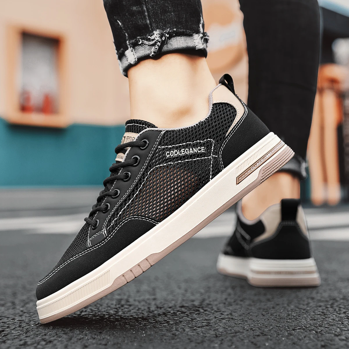 

Fashionable New Arrival Comfortable Breathable Trendy Men's Casual Shoes Slip-On Versatile Stylish Footwear