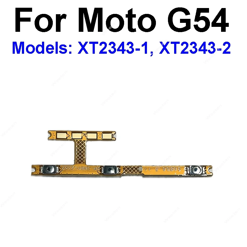 For Motorola Moto G05 G14 G15 G34 G54 G75 G84 G85 Compatible Side Key Assembly Durable Perfect Fitting Seamless Matching