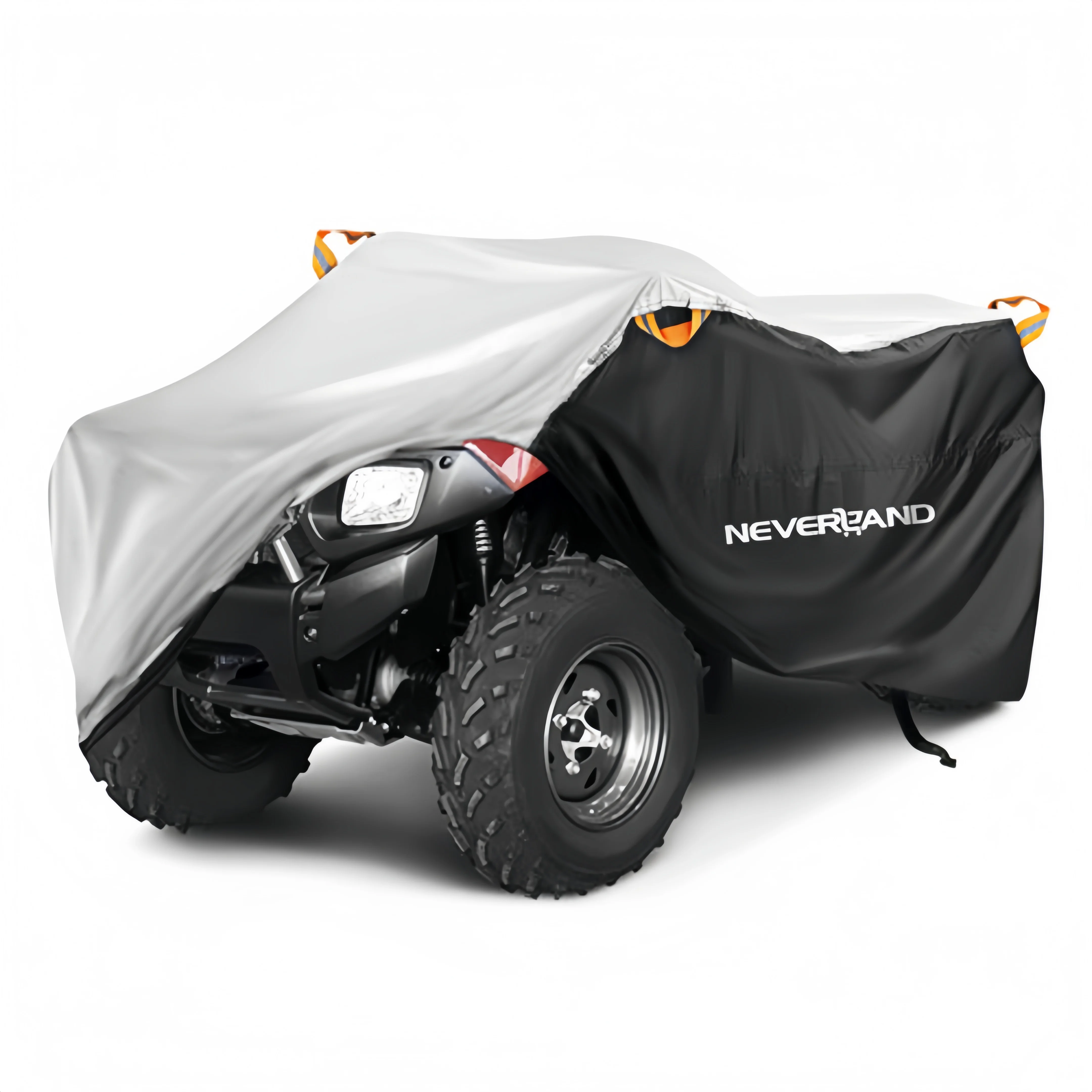 NEVERLAND ATV Cover Waterproof Heavy Duty XXXL Universal Quad Cover Outdoor Storage Cover 4 Wheeler Rain Cover All Weather for Polaris Sportsman Yamaha Honda Kawasaki Quad Bike