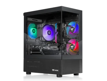 Thermaltake LCGS NE i1460-V170B Gaming Desktop – Intel Core i5-14600K, ToughRAM 16GB DDR5-6000, RTX Graphics