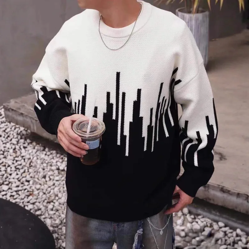 Fashion Autumn Winter New Fashionable Casual Men Sweater