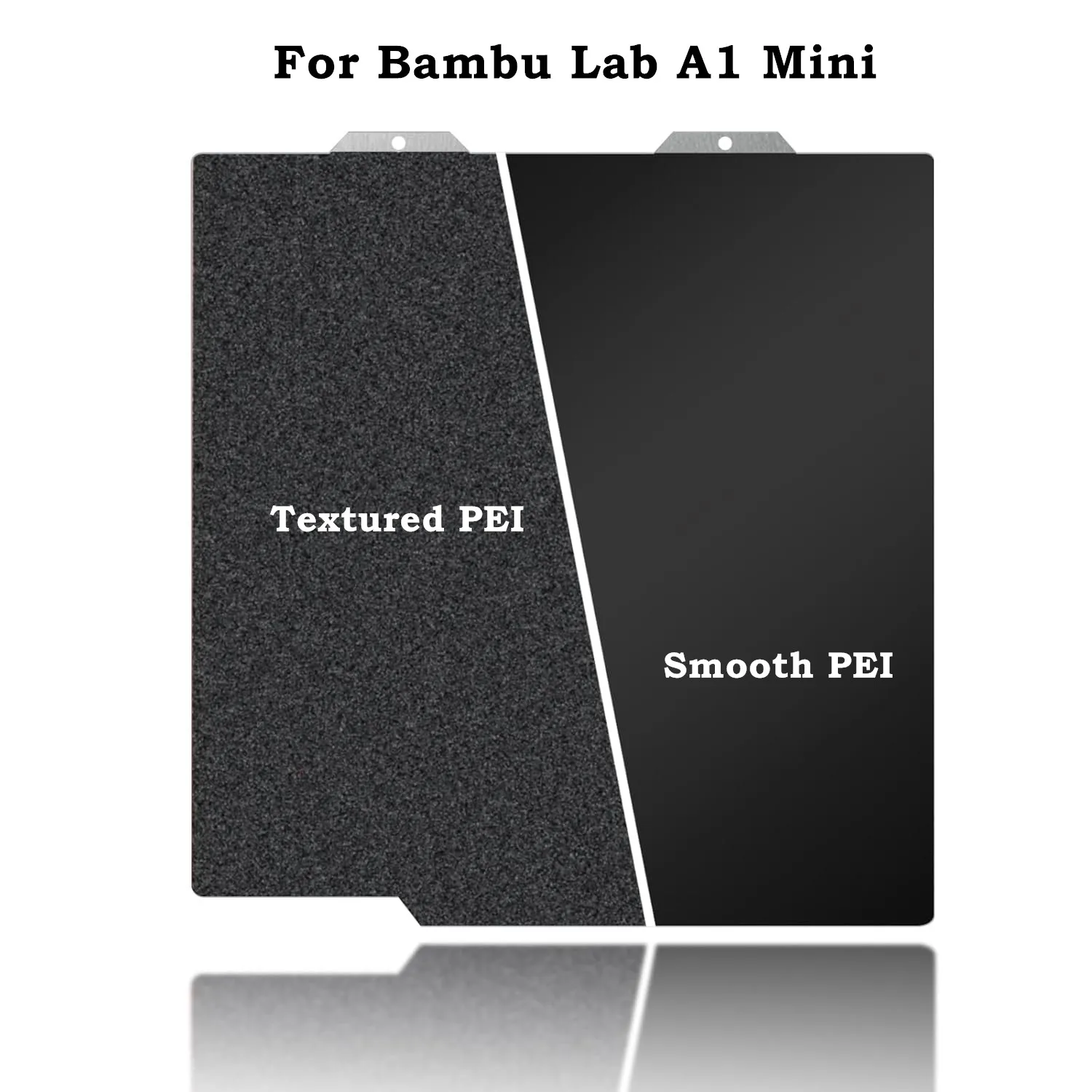 

Двусторонняя текстурированная + гладкая гибкая пружинная стальная пластина PEI 184x184 мм для 3D-принтера Bambu Lab A1 Mini