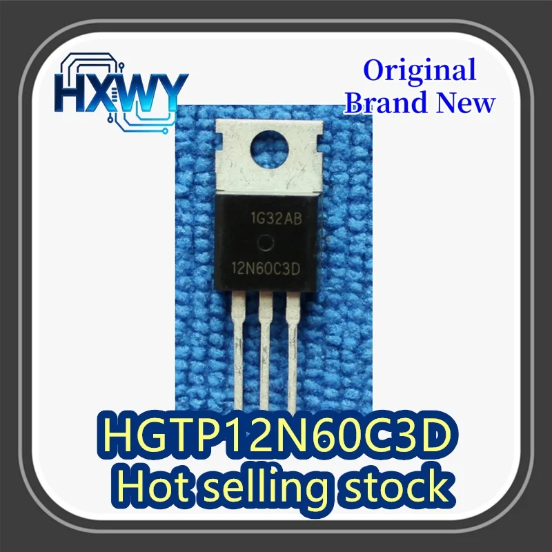 (10/50 pieces) HGTP12N60C3D 12N60C3D TO-220 24A 600V Brand New Original