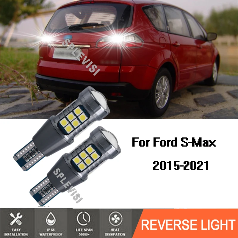 

LED Bulb Reverse Light 12V Replacement for Car Auto for Ford Ford S-Max 2015 2016 2017 2018 2019 2020 2021