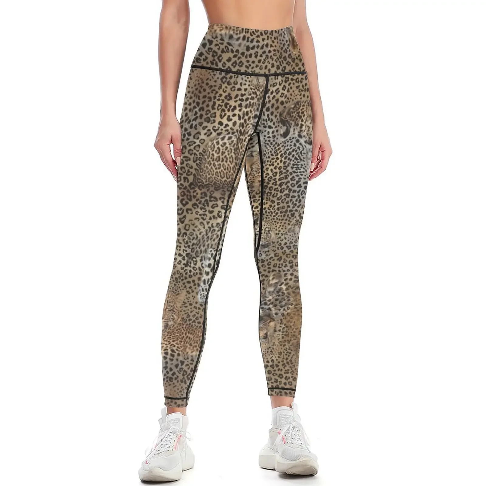 

For The Love of Leopard Leggings gym clothing Sweatpants Women's trousers workout shorts Womens Leggings