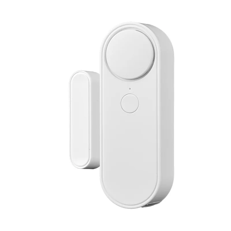 Smart Door and Window Sensor com Sirene, Alarme Anti-roubo Portátil, Interruptor De Som De Campo, Detector Magnético, Controle Inteligente De Voz