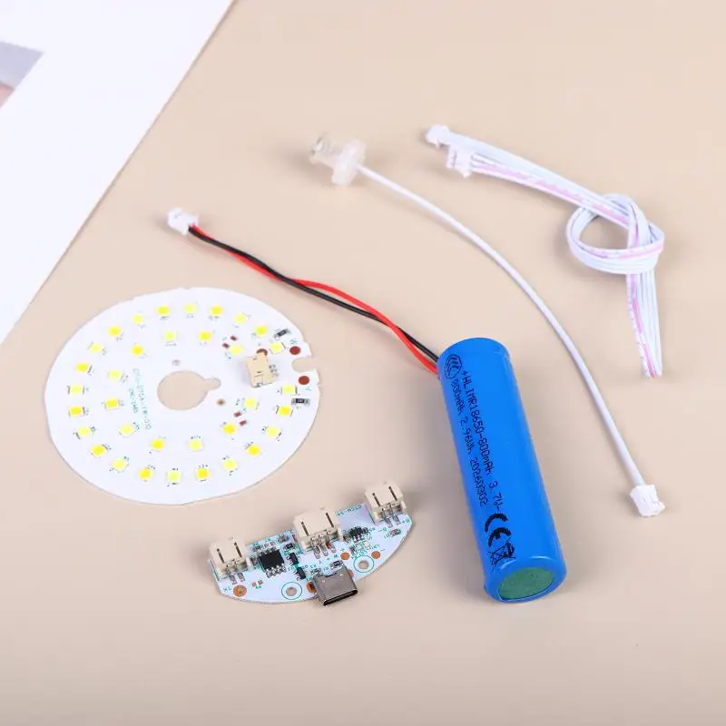 DC5V Input Light Source LED Light Panel Dimming Controller Change With ON/OFF Touch Switch Charging Port Type-C