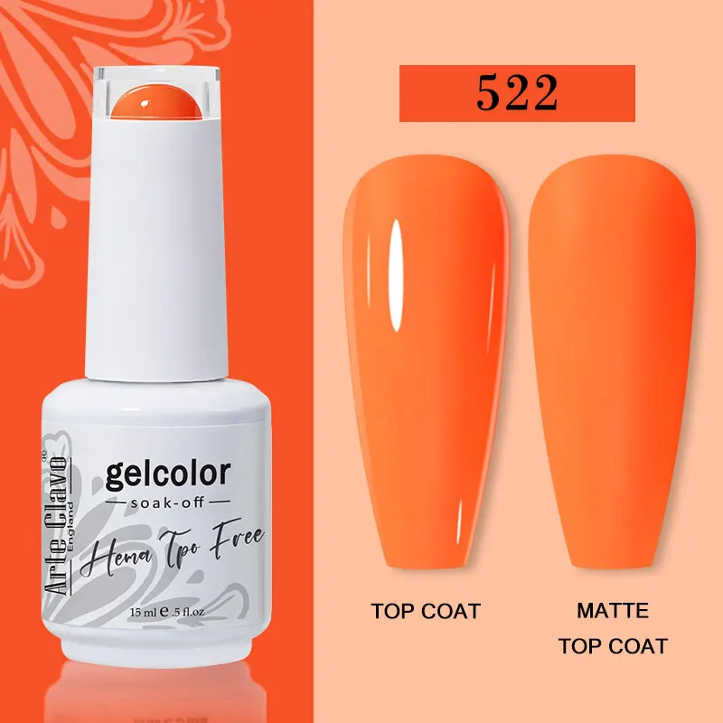 Arte Clavo Red Series Nagellak Feestkleuren Gelvernis Alles voor nagels Losweken UV LED Semi-permanente Nail Art Remover Gel