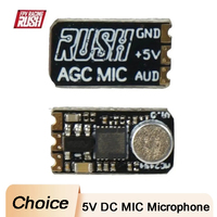 RUSH AGC 5V DC MIC Microphone For RUSH TANK Mini FPV RC Drone Transmitter VTX