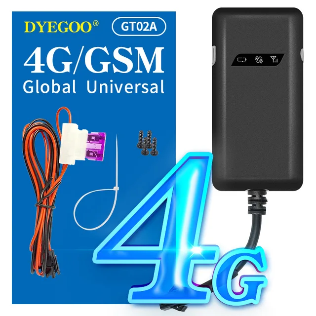 GT02A Samochód elektryczny Motocykl Tracker Lokalizator Pozycjoner GPS/GSM System śledzenia 9-36V DC