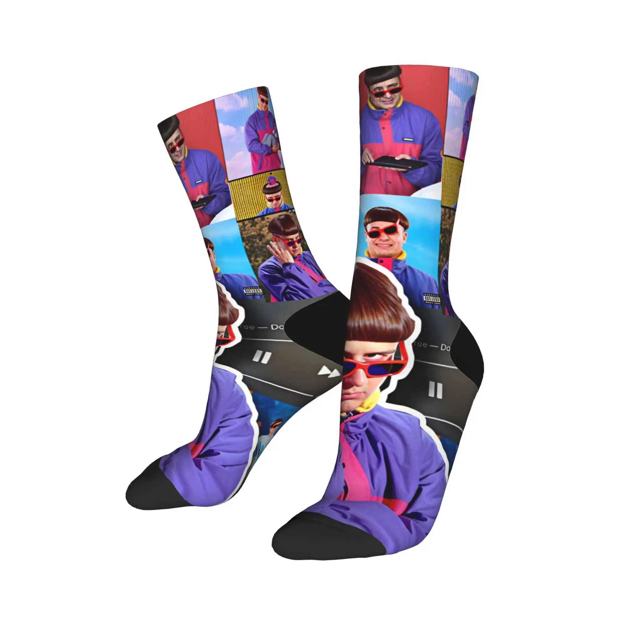 Oliver Tree  Stockings  Pattern Funny Socks Autumn Anti-Slip Socks Unisex Men Running High Quality Socks