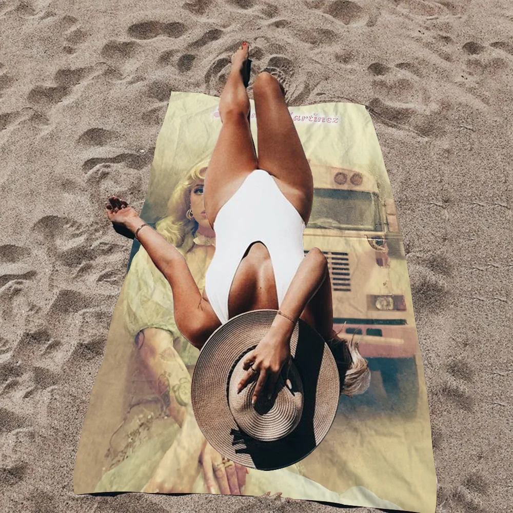 Singer M-Melanie Martinez Microfiber Beach Towel Absorbent Quick Dry Soft Yoga Swimming Resort Mountain Climbing Towel