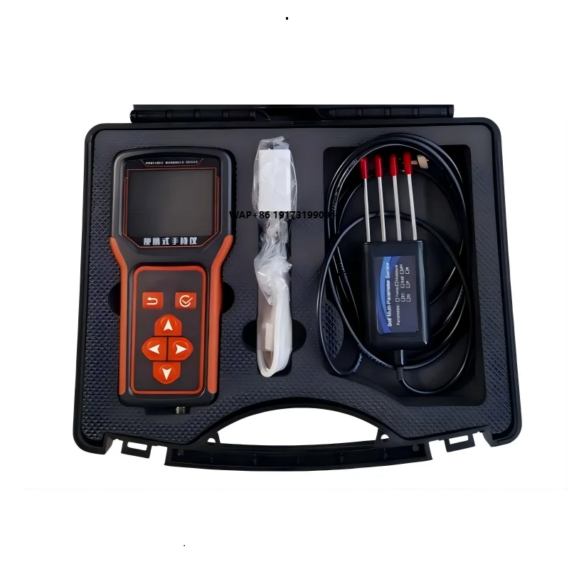 

Многофункциональный измеритель влажности почвы 8-в-1: температура, EC, NPK, pH, соленость, с ЖК-дисплеем и функцией регистрации данных, датчик влажности почвы