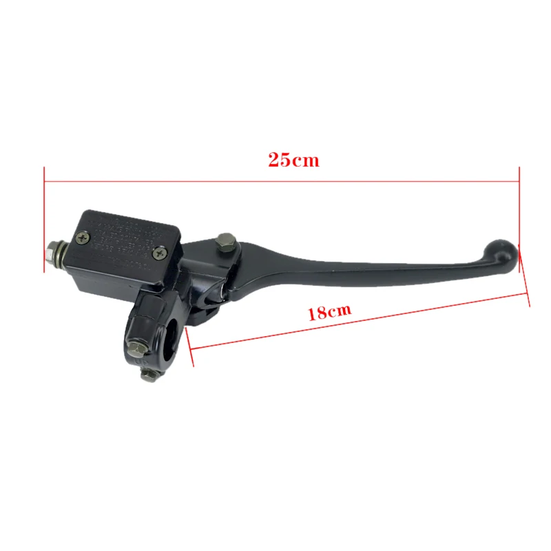 Motorcycle Brake Pump Front Master Cylinder Hydraulic Brake Lever Right For Dirt Pit Bike ATV Quad Moped Scooter Buggy Go Kart