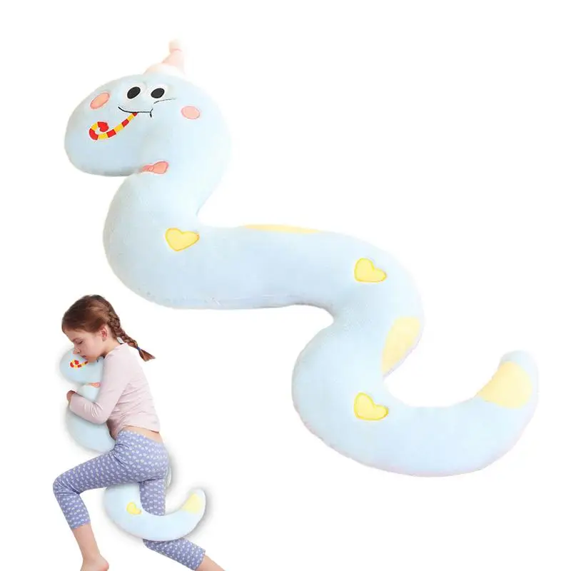 Cute Snake Toy Plush Pranks Spoof Stuff Snake Toys With Christmas Hat Super Soft Stuffed Plush Animal Snake For Kids Children