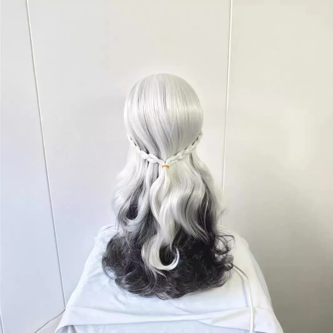 Lity Psychologist Cosplay Hexe Nacht Farbverlauf Cosplay Simulation Kopfhaut Perücke