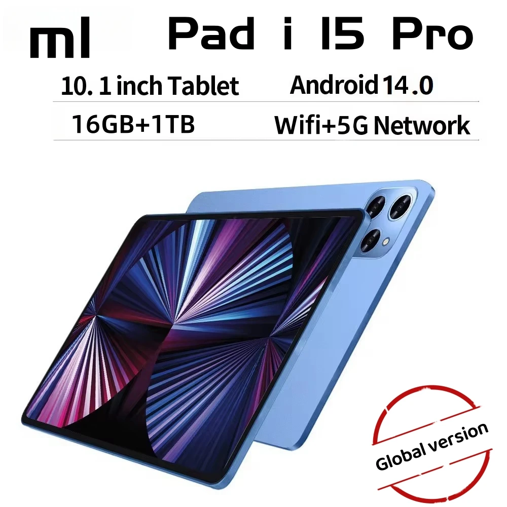 2024 Global Version Tablets Xiaoml Pad 15 Pro 11 inch HD Original Tablet 5G Wifi Android PC MI Tablets Google Play Tablets PC 1T