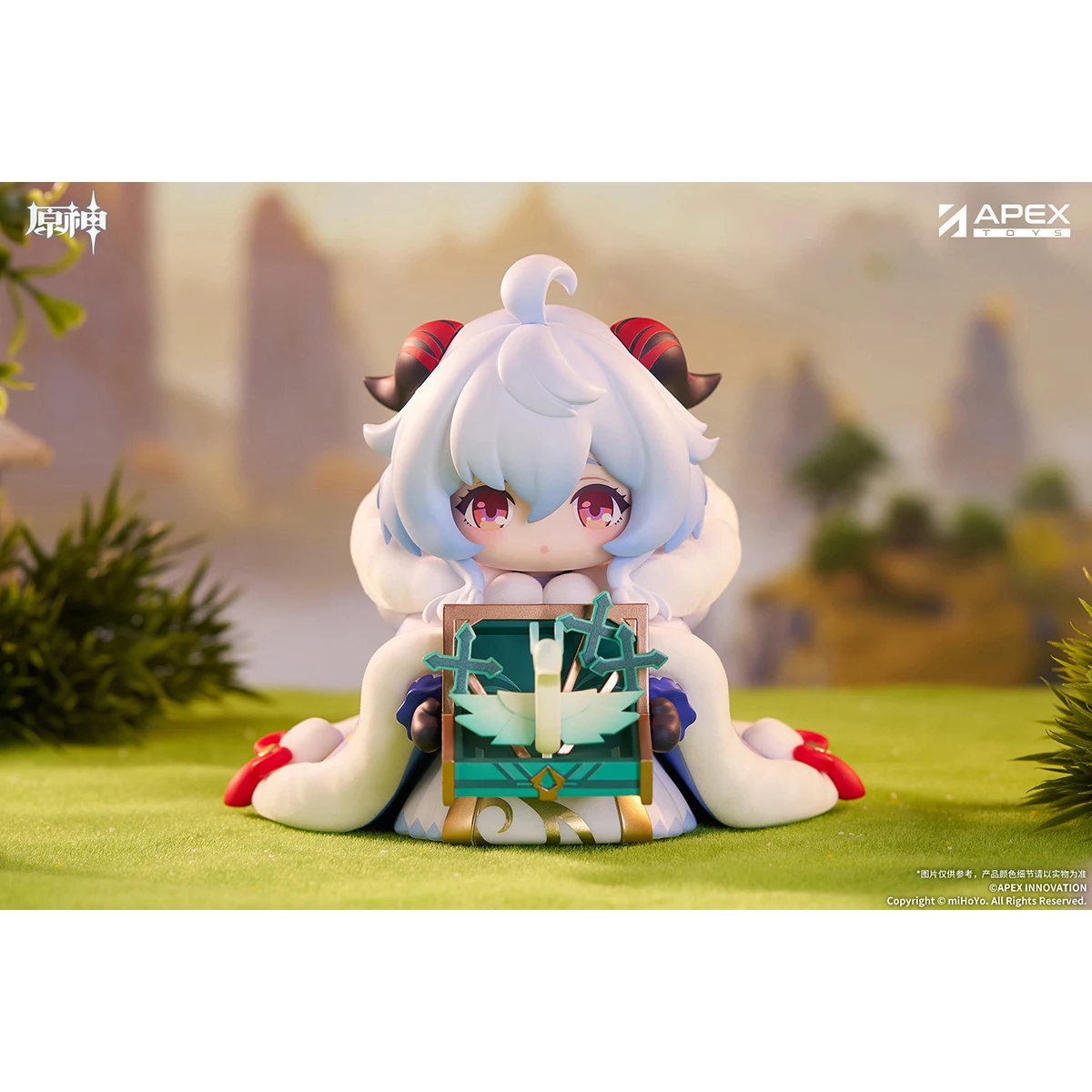 

Apex Innovation Genshin Impact аниме фигурка Ganyu Tiny Kawaii кукла 11 см оригинальная Коллекционная модель игрушки