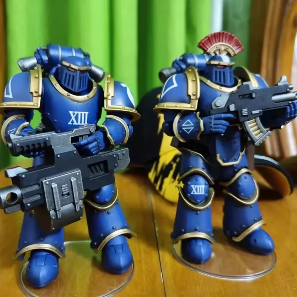 Joy Toy 1/18 Figurka akcji Ultramarines Figurka Legion MKIII Power Sword Tactical Squad Sergeant Joint Ruchoma figurka Anime Toy