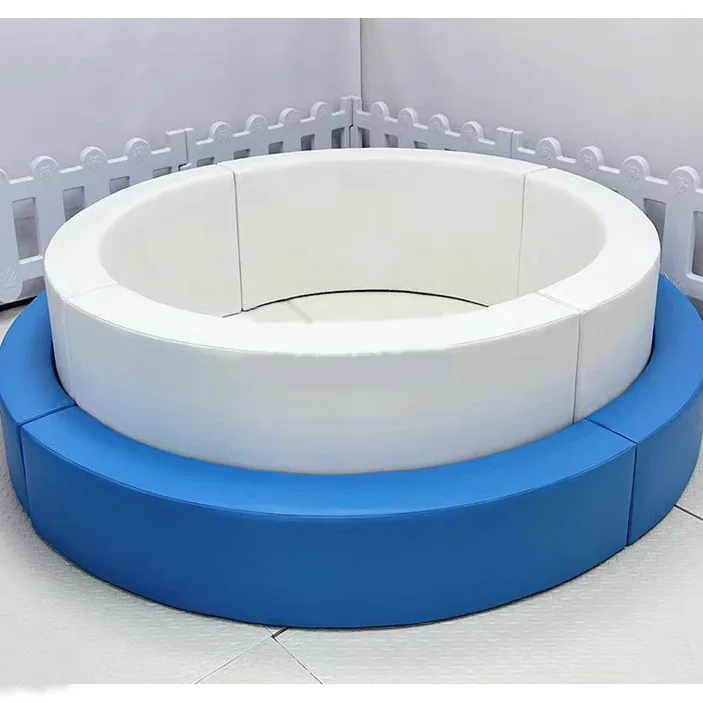 Macaroon-Colored Kids Soft Play Equipment Indoor/Outdoor Small Playground Pastel Ball Pit for Toddler Parties Schools Ball Pools view 5