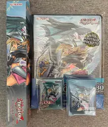 YuGiOh Dark Magician Girl The Dragon Knight Card Sleeves Playmat Deck Box Lot