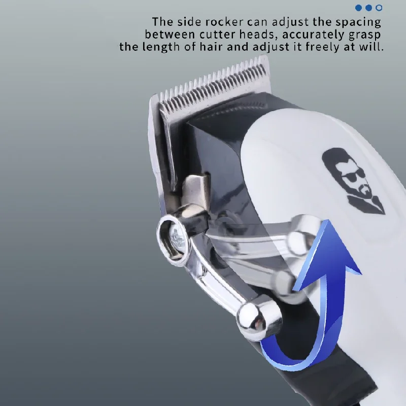 Kemei Mini potente cortadora de pelo inalámbrica eléctrica profesional peluquero cortadora de pelo barba máquina de corte de pelo recargable