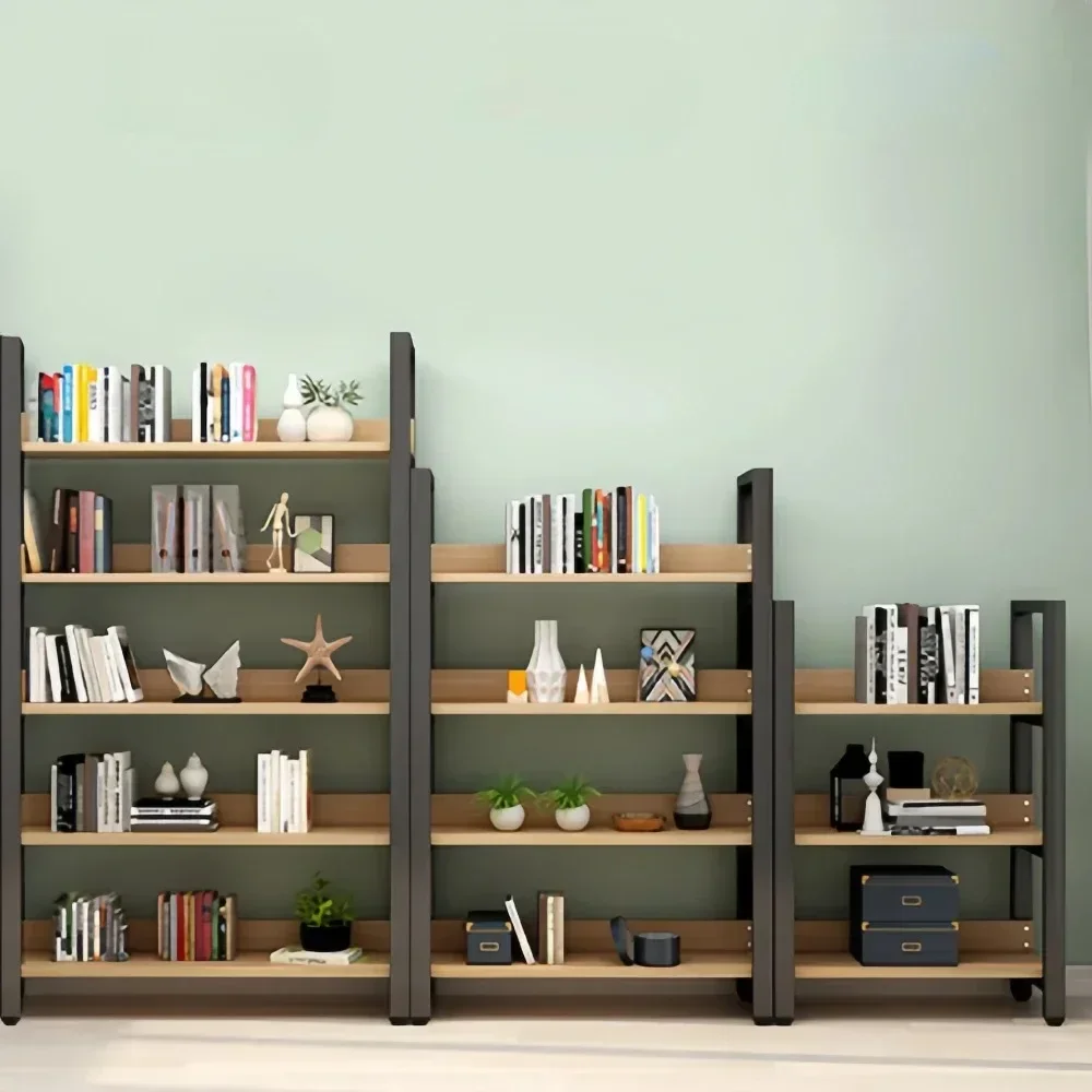 Bookshelf Storage Shelf Upgraded Simple Bookcase Stable Outdoor Flower Stand Office Display Decoration Stand Rack Home Bookcase