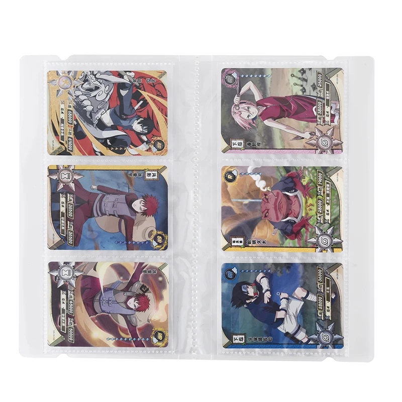 

Заправка для переплета карточек, 3-дюймовый тройной карманный дизайн, 15 листов, 30 страниц, держатель для вставки для альбома