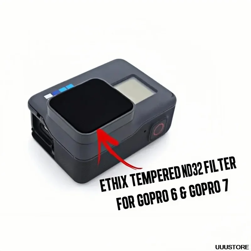 Glass ND Filter TBS Ethix Set ND2 ND4 ND8 ND16 ND32 with Jello Guard for GoPro Hero 5 6 7 HD FPV Racing Drones Camera Parts