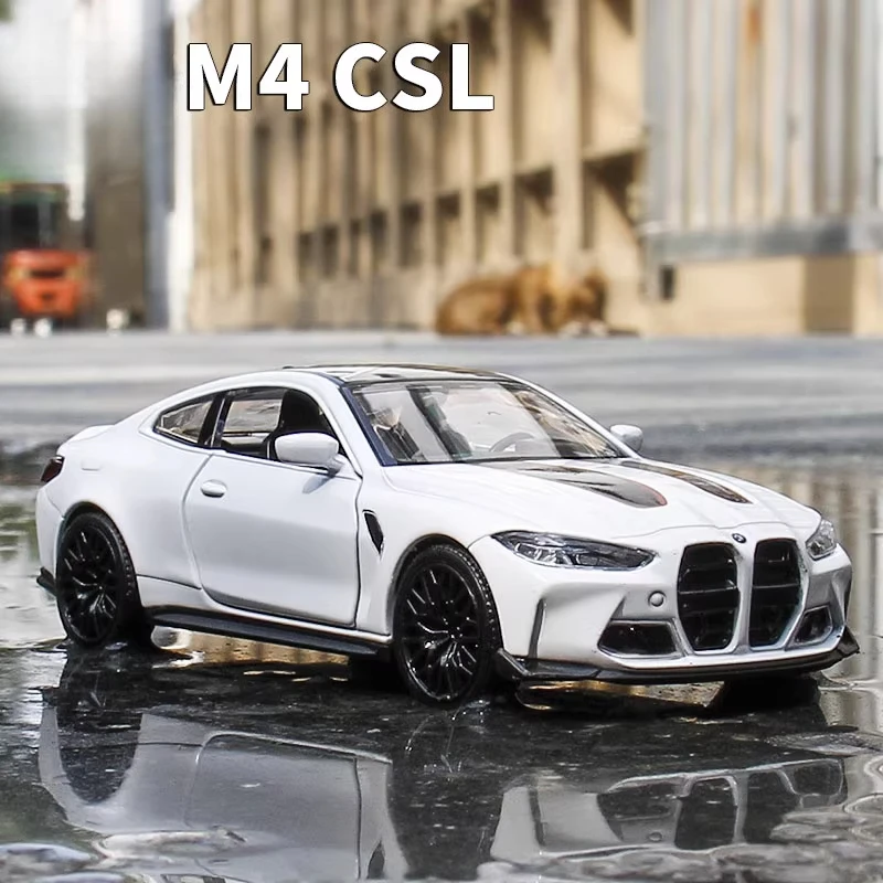 

1:36 M4 CSL car Alloy Diecasts Metal Car Model Simulation Collection Chlidrens Toys Gift