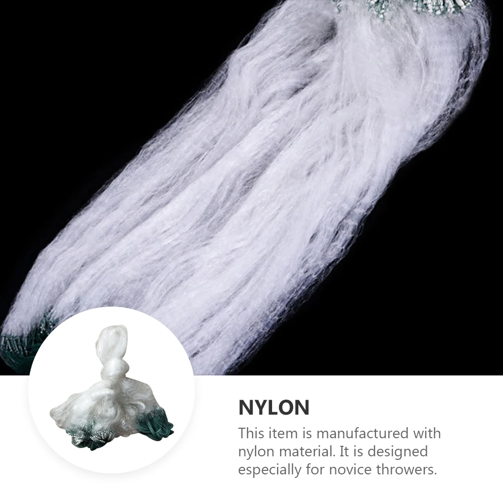 

Monofilament Gill Single Layer Strong Transparent Fish Outdoor Fishing Gear Fisherman Tool Nylon Fishnet Float Weight Drop